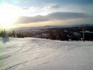 Kvitfjell vestside sol telemark