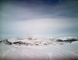 Utsikt fra Rasletind, Jotunheimen