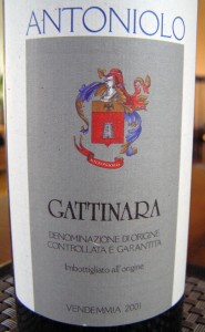 Antoniolo Gattinara 2001
