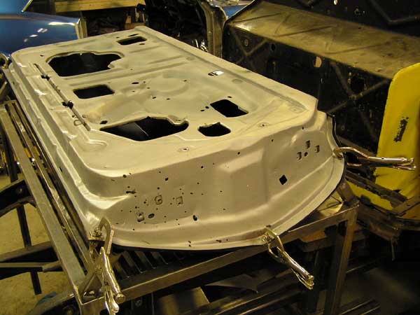 1967 Chevrolet Camaro restoration - New door skins on new door shells